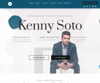 Kennysoto.com(Kenny Soto) Screenshot