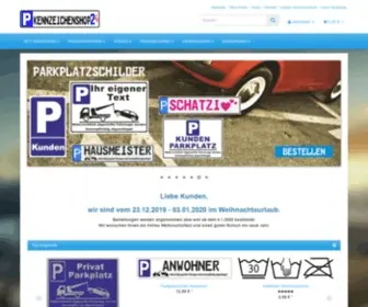 Kennzeichenshop24.de(Ihr) Screenshot