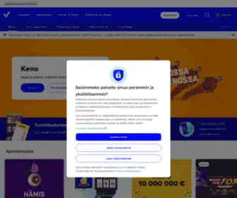Keno.fi(Lotto, Keno, Pitkäveto ja muut pelit verkkokaupasta) Screenshot