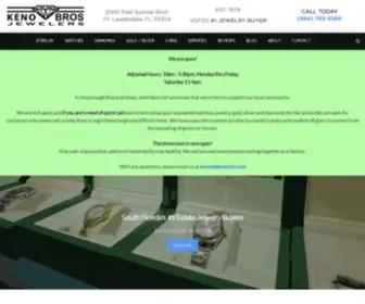 Kenobros.com(South Florida Jewelry Buyers) Screenshot