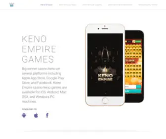 Kenoempire.com Screenshot