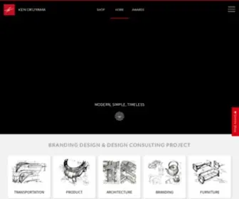 Kenokuyamadesign.com(OKUYAMA（KOD）) Screenshot