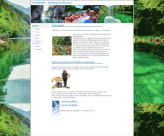 Kenoraft.com.ba(Rafting na Neretvi) Screenshot