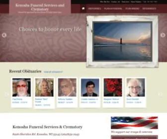Kenosha-Funeral-Services.com(Plan a Funeral) Screenshot