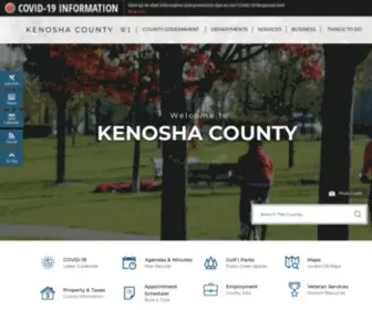 Kenoshacounty.org(Kenosha County) Screenshot