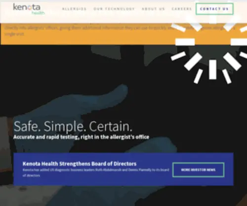 Kenota.com(Kenota Health) Screenshot