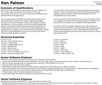 Kenpalmer.com(Ken Palmer) Screenshot