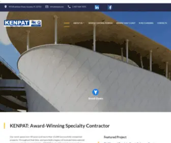 Kenpat.net(Drywall contractor) Screenshot