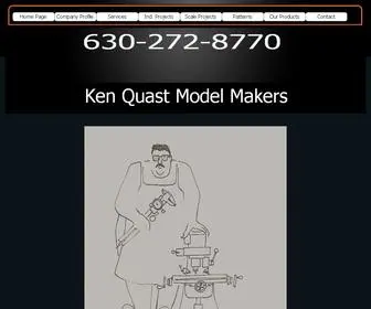 Kenquastmodelmakers.com(To promote model making) Screenshot