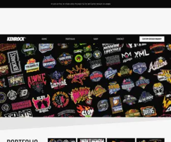 Kenr0CK.com(Graphic Designer & Illustrator) Screenshot