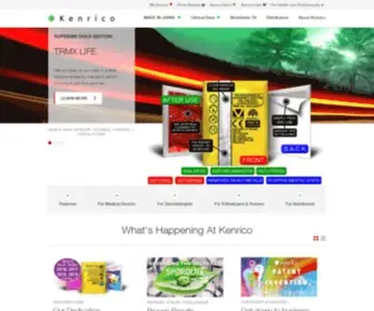 Kenrico.com(Biopharma for doctors) Screenshot