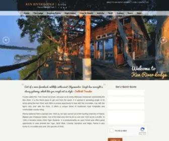 Kenriverlodge.com(Ken River Lodge) Screenshot