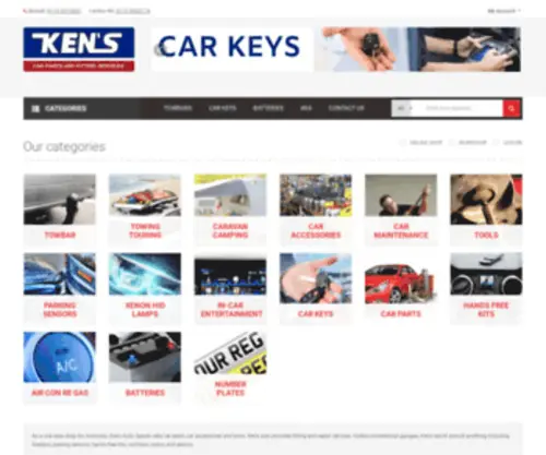 Kensautospares.com(Ken’s Autos) Screenshot