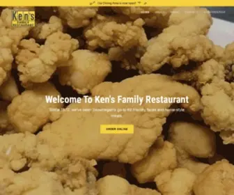 Kensfamilyrestaurant.com(Ken's Family Restaurant in Skowhegan Serving Food Since 1972) Screenshot