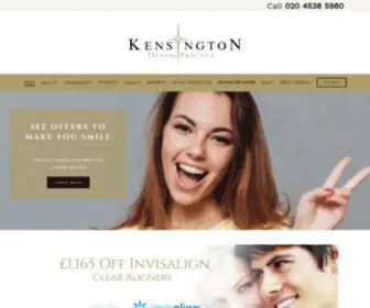 Kensingtondental.co.uk(Dentist in Kensington) Screenshot