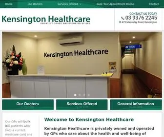 Kensingtonhealthcare.com.au(Kensington Healthcare) Screenshot