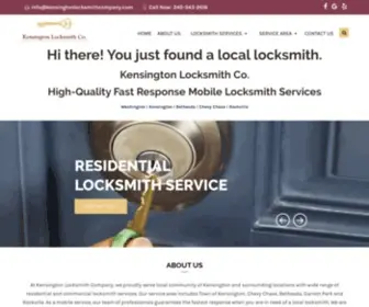 Kensingtonlocksmithcompany.com(Kensington Locksmith Co) Screenshot