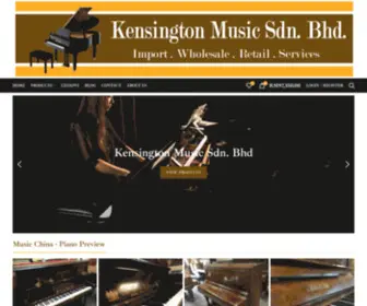 Kensingtonmusic.com(KensingtonMusic Sdn Bhd) Screenshot