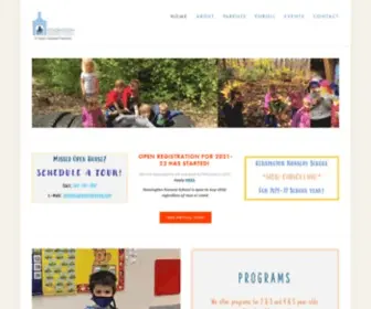 Kensingtonnurseryschool.org(Kensington Nursery School) Screenshot