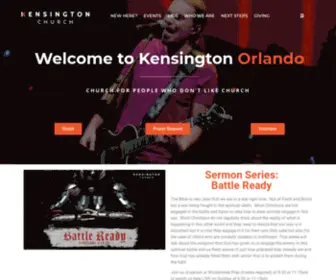 Kensingtonorlando.org(Kensington Church) Screenshot