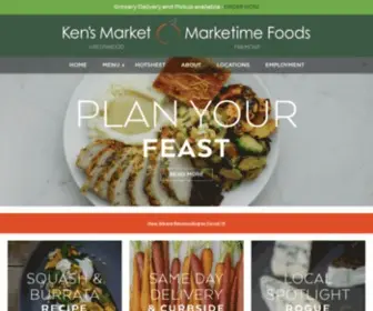 Kensmarkets.com(Grocers for Greenwood & Fremont Seattle WA) Screenshot