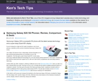 Kenstechtips.com(Ken's Tech Tips) Screenshot