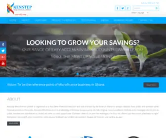 Kenstepmicrofinance.com(Kenstep Microfinance Limited) Screenshot