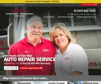 Kenstrans.com(Ken's Automotive & Transmissions) Screenshot