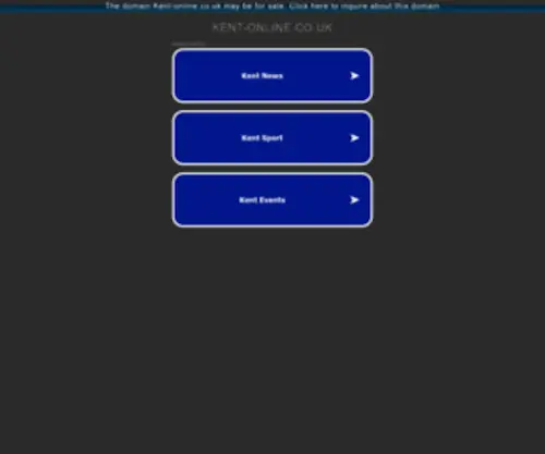 Kent-Online.co.uk(Kent News & Sport) Screenshot