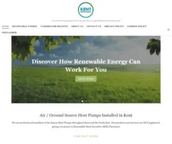 Kent-Renewable-Energy.co.uk(Heat Pumps Kent) Screenshot