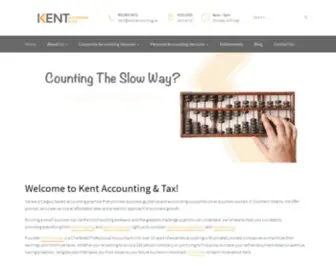 Kentaccounting.ca(Kent Accounting) Screenshot