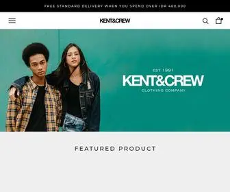 Kentandcrew.com(Kent and Crew) Screenshot