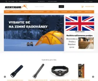 Kentaurzbrane.cz(Prodej zbraní a střeliva) Screenshot
