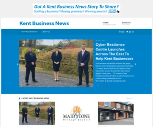 Kentbusinessblog.co.uk(Kent Business News) Screenshot