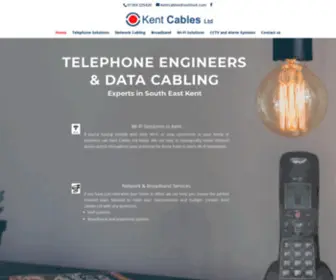 Kentcables.co.uk(Kent Cables LTD) Screenshot