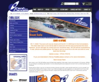Kentcanoes.co.uk(Kent Canoes) Screenshot