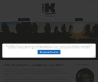 Kentchamber.com(The premier organization in South King County ensuring a healthy) Screenshot