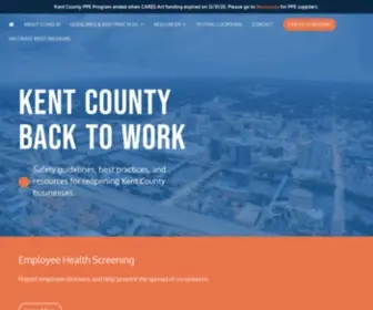 Kentcountybacktowork.com(Kent County Back to Work) Screenshot