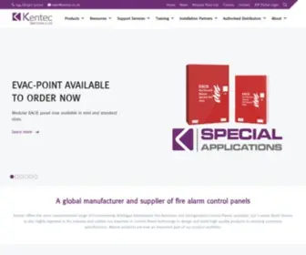 Kentec.co.uk(Kentec Electronics Ltd) Screenshot