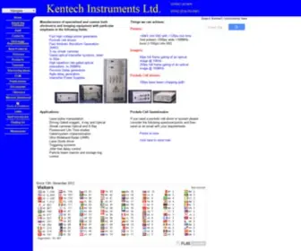 Kentech.co.uk(Kentech Instruments Ltd) Screenshot