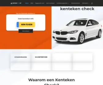 Kentekencheck.net(KENTEKEN CHECK) Screenshot