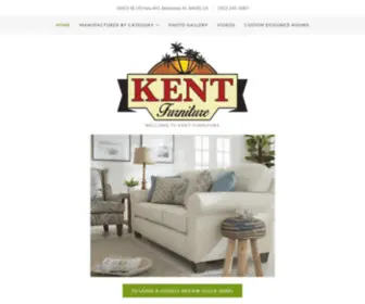 Kentfurnitureinc.com(Kent Furniture) Screenshot