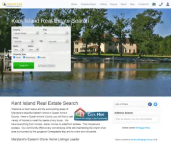 Kentislandlifestyle.com(Kent Island Real Estate Search and MLS Listings) Screenshot