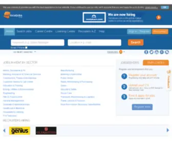 Kentlocaljobs.co.uk(Find local careers in Kent and search for work in Kent) Screenshot