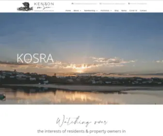 Kentonratepayers.co.za(Kenton on Sea Ratepayers Association) Screenshot