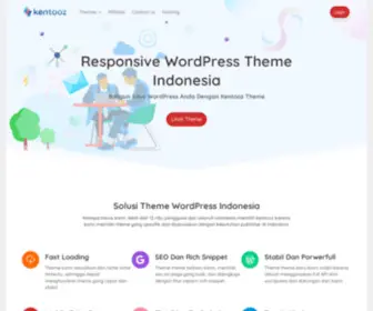 Kentooz.com(Wordpress Theme Indonesia) Screenshot