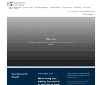 Kentschoolofenglish.com(English for All) Screenshot