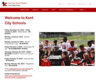 Kentschools.net(Kent City School District) Screenshot
