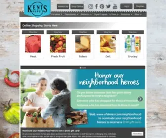 Kentsgrocery.com(Kent's Market) Screenshot