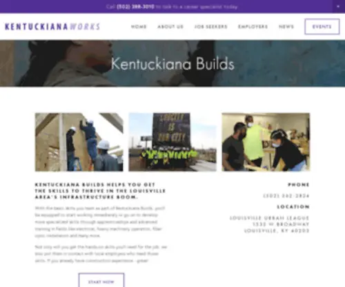 Kentuckianabuilds.org(Kentuckiana Builds) Screenshot